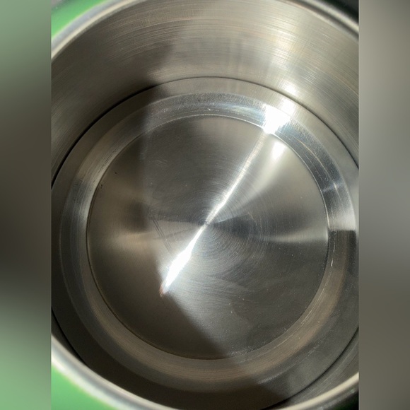 RAE DUNN christmas whistling tea kettle green wooden handle NEW - Picture 4 of 4